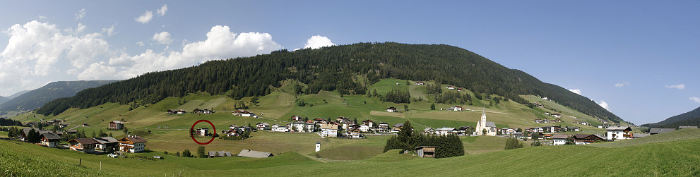 Dorf Nordansicht